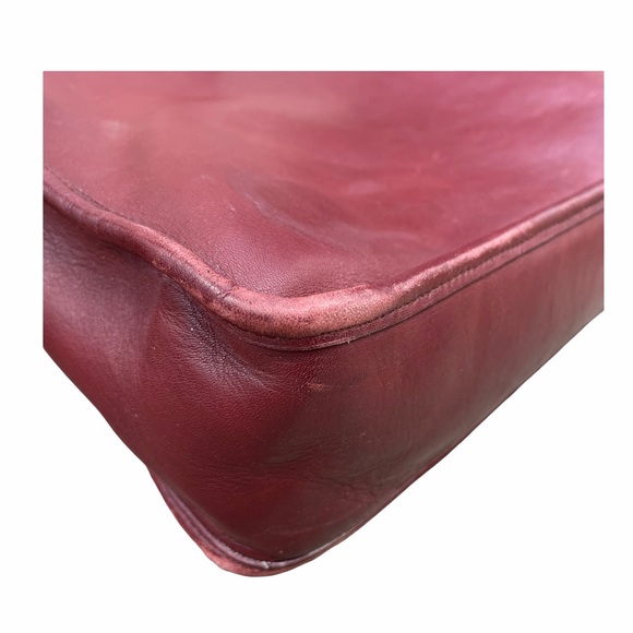 Vintage Coach Leather Briefcase with gold hardware Made in the USA - Picture 7 of 13